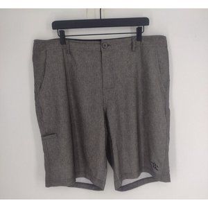 Da Hui Gray Olive / Gray Hybrid Boardshorts Surf Skate Beach Summer Mens W 40